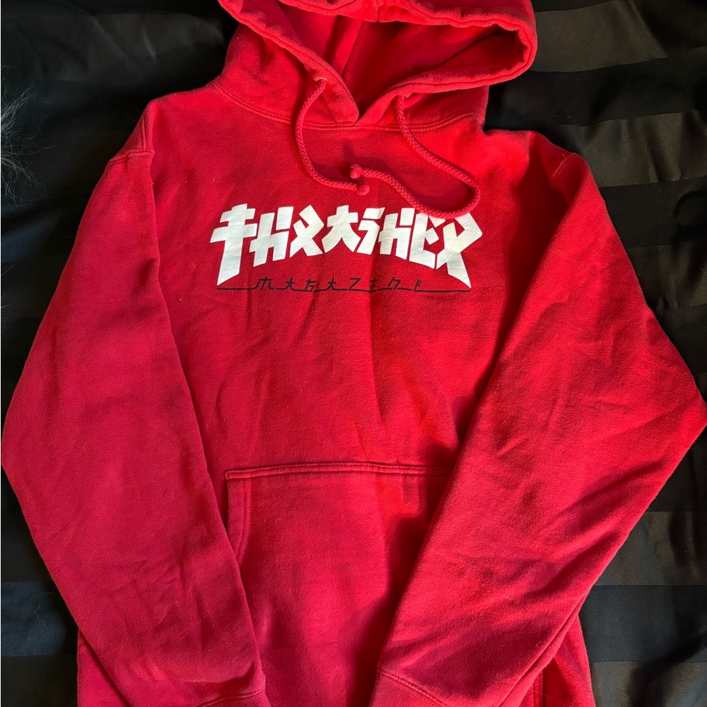 Thrasher Red Hoodie